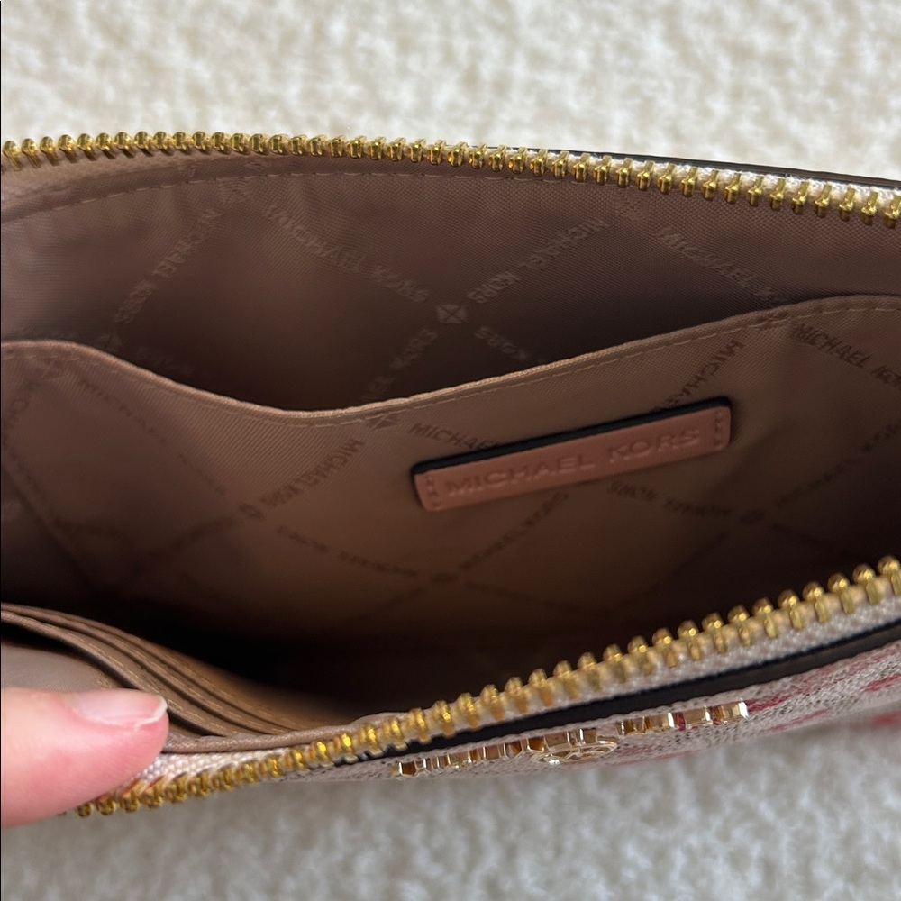 Michael Kors Floral Wristlet Clutch - Picture 3 of 5